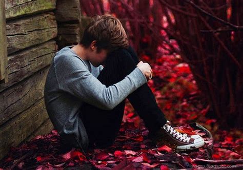 Sad Boy Alone Cute Crying Broken Heart