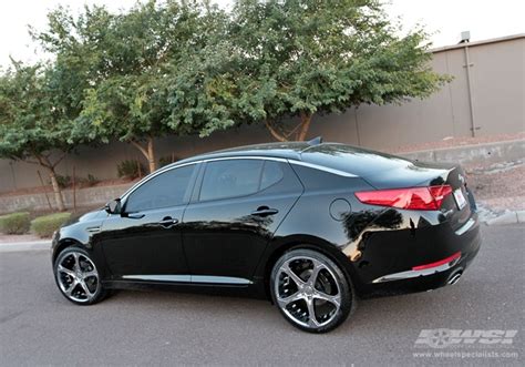 As for safety, the optima comes with an impressive array of features including six airbags and electronic stability control. 2011 Kia Optima with 20" Giovanna Dalar-5V in Chrome ...
