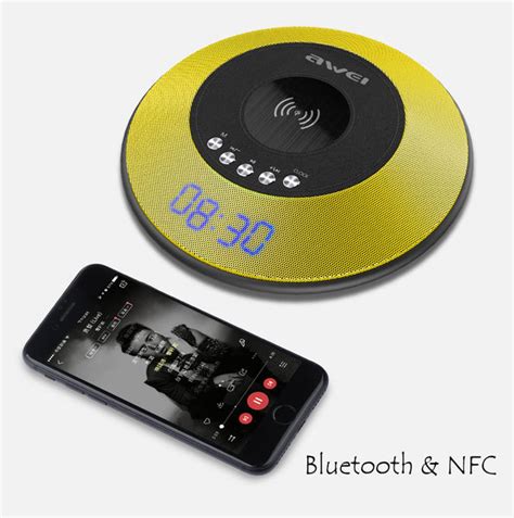 4 In 1 Wireless Charging Pad That Hides Bluetooth Speaker Radio