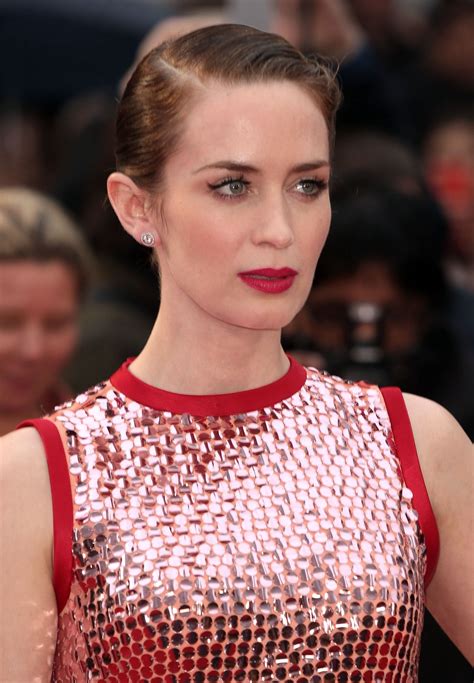 While we are talking about her performances and the actress as a whole, we want to now take you on a ride through an. EMILY BLUNT at Sicario Premiere in London 09/21/2015 ...