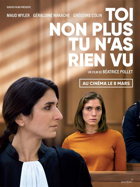 Cinémas Et Séances Du Film Toi Non Plus Tu Nas Rien Vu à Vaugneray