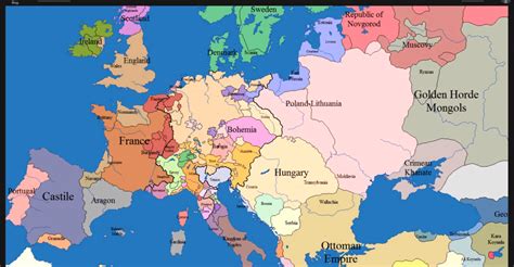 An Epic Time Lapse Map Of Europe Over The Past 1000 Years The Atlantic