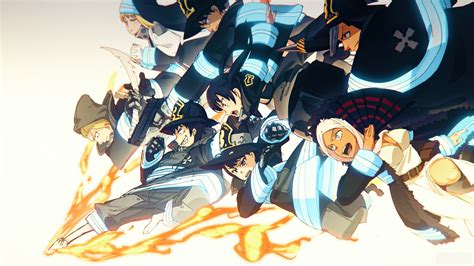 Fire Force Anime Enen No Shouboutai Shinra Kusakabe Charon Inca