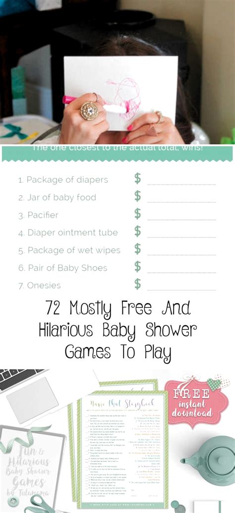 72 Mostly FREE And Hilarious Baby Shower Games To Play Tulamama