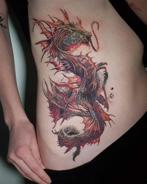 Top 57 Best Dragon Tattoos For Women 2021 Inspiration Guide