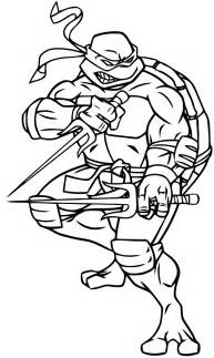 Dibujos Para Colorear Tortugas Ninja Gratis - Para Colorear
