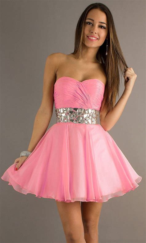 30 Vestidos Color Rosa Largos Y Cortos Para Fiestas Vestidos Glam