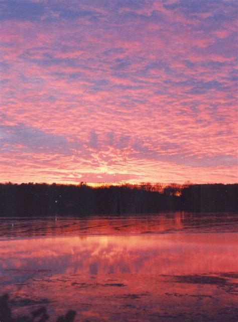 10 Isnt This Pink Sky Over Lake Springfield The Most Gorgeous One You