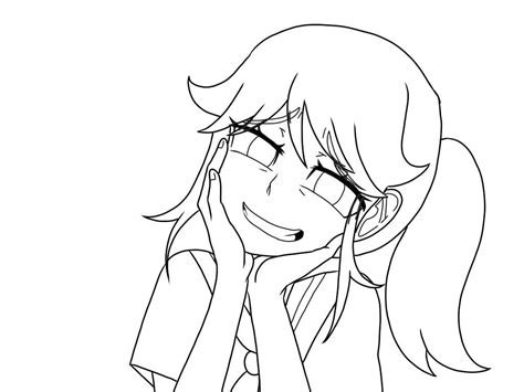 Yandere Simulator Coloring Pages Sketch Coloring Page