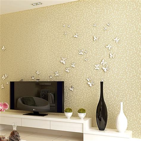 Beibehang Modern Minimalist Living Room Wallpaper Linen Non Woven