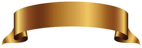 Gold Banner Transparent Background Clip Art Library Images And Photos