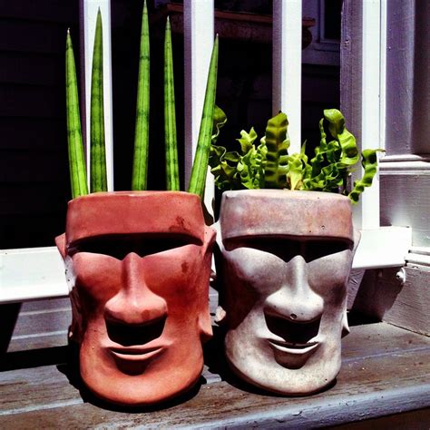 82 Best Images About Head Planters On Pinterest Gardens Planters And Cactus