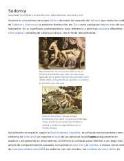 Sodom A Wikipedia La Enciclopedia Libre Pdf Sodom A Sexualidad No Dirigida A La Reproducci N