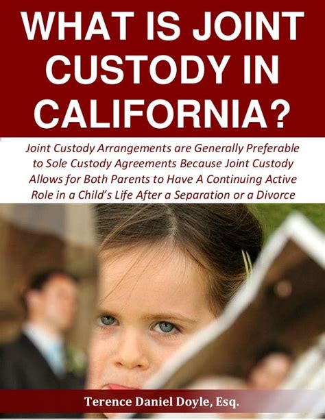 What Is Joint Custody In California