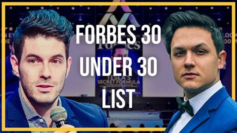 How To Become A Forbes 30 Under 30 Youtube