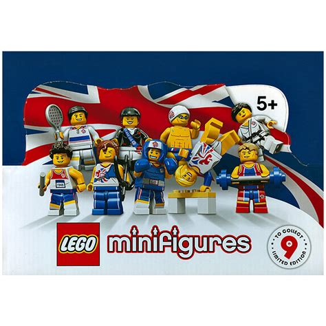 Lego Team Gb Olympic Minifigures Box Of 60 Packets Set 8909 18 Brick