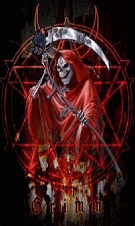 Red Grim Reaper Live Wallpaperukappstore For Android