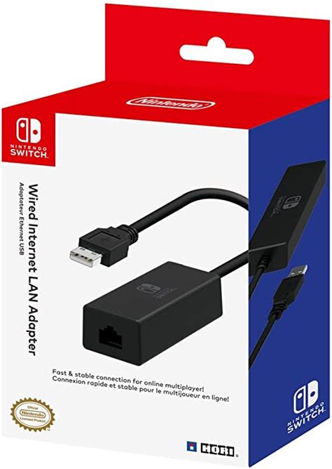 Hori Wired Internet LAN Adapter for Nintendo Switch: Amazon.ca ...