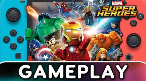 Lego Marvel Super Heroes Nintendo Switch Gameplay Youtube
