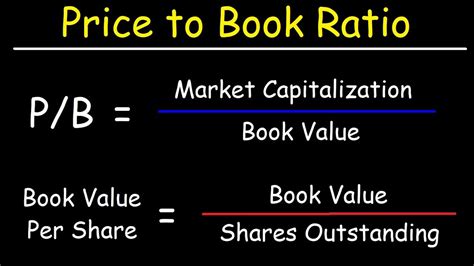 Market capitalization is one of the most effective ways of evaluating the value of a company. How To Calculate The Book Value Per Share & Price to Book ...