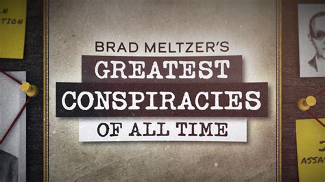 Watch Brad Meltzer S Greatest Conspiracies Of All Time Fox Nation