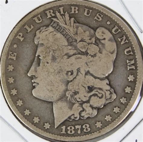 1878 Cc Morgan Silver Dollar