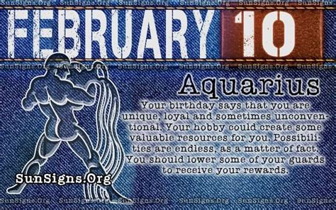February 10 Zodiac Horoscope Birthday Personality Sunsignsorg