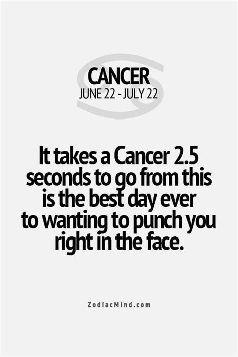 Males do not show their emotional side much whereas female openly shows their love and emotions. Zodiac Cancer Man Quotes. QuotesGram