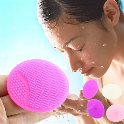 Keimei Cleaning Pad Wash Face Facial Exfoliating Brush Spa Skin Scrub