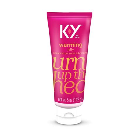 Buy K Y Warming Jelly Lube Sensorial Personal Lubricant Glycol Based Formula Safe To Use With