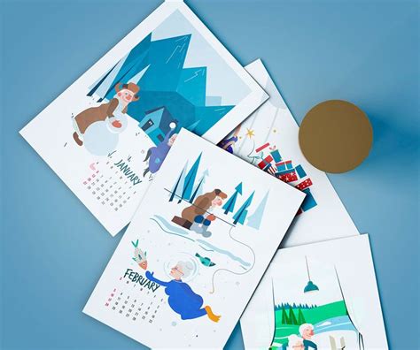 25 Best New Year 2020 Wall And Desk Calendar Designs For Inspiration