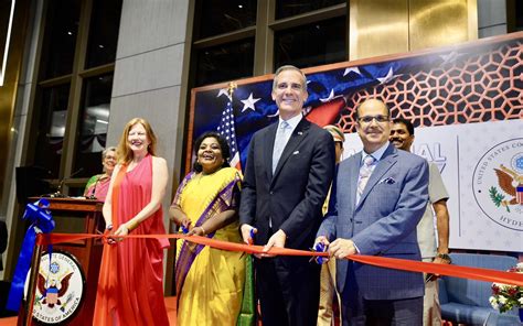 department of state dedicates new u s consulate general in hyderabad india united states