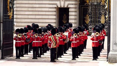 The 'new' guards at the barracks will be led to buckingham palace where, by now, both the 'old' guards of buckingham palace and st. Changing of the Guard Buckingham Palace London - YouTube