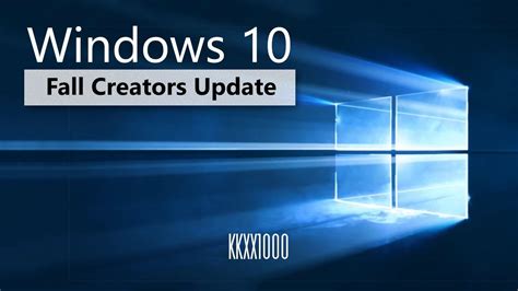 Windows 10 Fall Creators Update Co Nowego Youtube