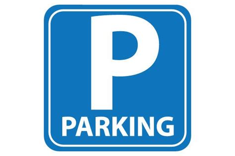 Printable Parking Sign In Blue Free Pdf Download Parking