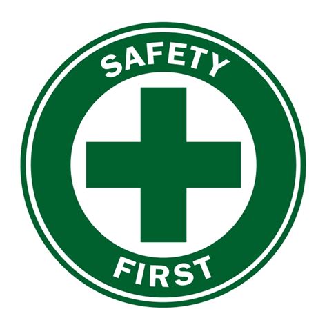 Safety First Sign Clipart Png Images Safety Symbols And Signs First