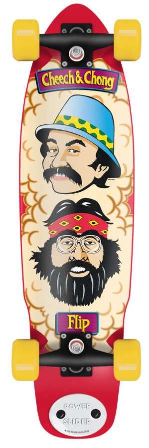 Cheech & chong developed a crossover audience by opening for rock bands in gigs arranged by manager lou adler, who got them a warner bros. Reefer Skateboards : Cheech and Chong Skateboards