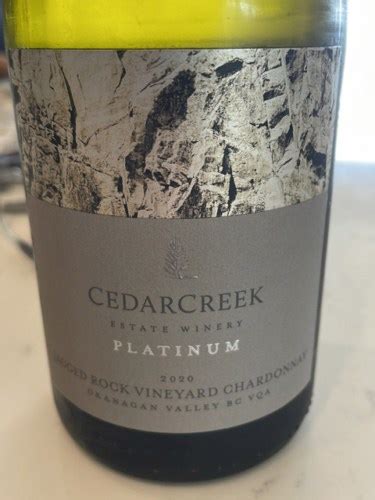 Cedar Creek Estate Winery Platinum Jagged Rock Vineyard Chardonnay Vivino