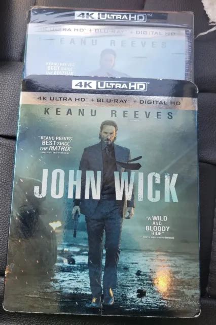 JOHN WICK 4K Ultra HD Blu Ray Digital HD STILL SEALED NEW Keanu