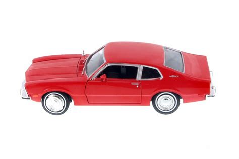 1974 Ford Maverick Red Motor Max 7332616d 124 Scale Diecast