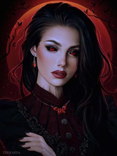 Fantasy Art Women Dark Fantasy Art Fantasy Girl Female Vampire
