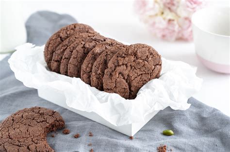 Schokoladen Cookies Einfach Und Schnell Gemacht Rezept Schokolade Hot