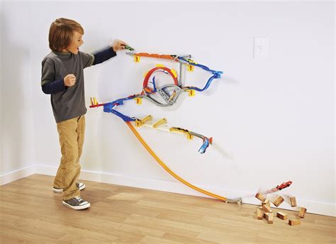 This is part five of making a hot wheels track. Hot Wheels "Wall Tracks" Giveaway - Ed Unloaded.com | Parenting, Lifestyle, Travel Blog