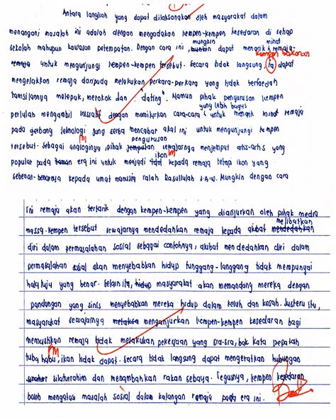 Penulisan Karangan Bahasa Melayu Tahun Soalan Ujian Bahasa Melayu