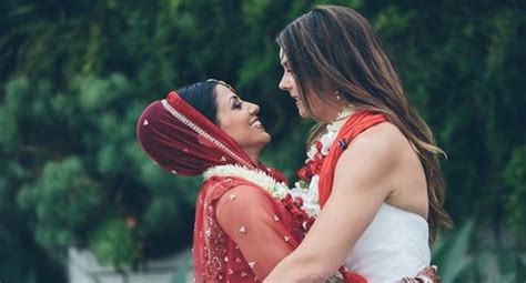 In Pics First Indo Us Lesbian Couple Is Adorable News Nation