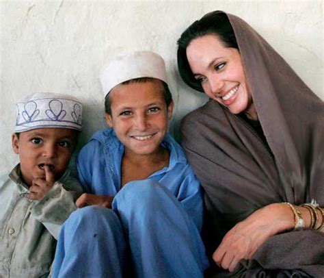 One Beauty Of Islam Angelina Jolie Global Humanitarian
