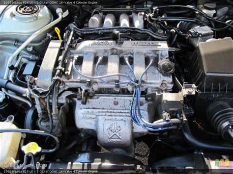 20 Liter Dohc 16 Valve 4 Cylinder 1999 Mazda 626 Engine
