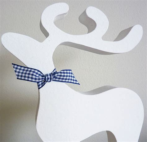 Christmas Reindeer Decoration By Little Cherub Design