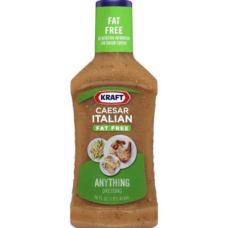Whether salad dressing is gluten free is a confusing topic, because many dressings do contain gluten in additives, while others do not. Kraft Fat Free Caesar Italian Dressing, 16 fl oz - Walmart.com