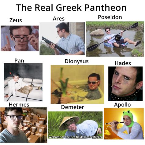 greek gods but i only use images from filthyfrank and idubbbz r mythologymemes